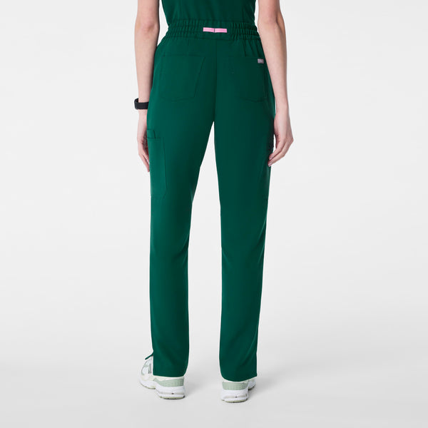 women's Forest Green High Waisted Dowa - Tall Scrub Pants