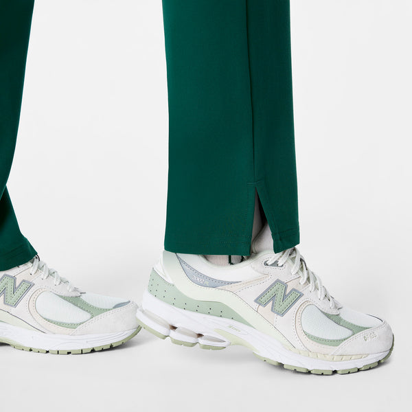 women's Forest Green High Waisted Dowa - Tall Scrub Pants