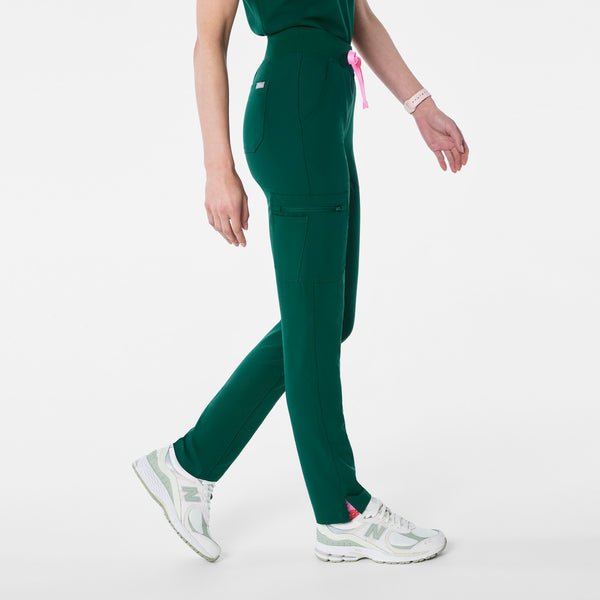women's Forest Green High Waisted Yola - Skinny Scrub Pant™