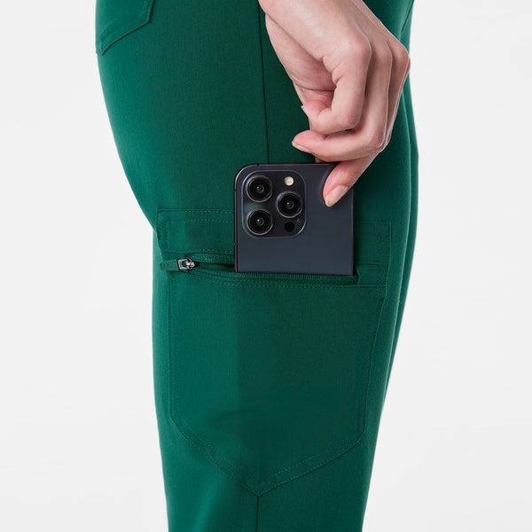 women's Forest Green High Waisted Zamora - Jogger Scrub Pant™