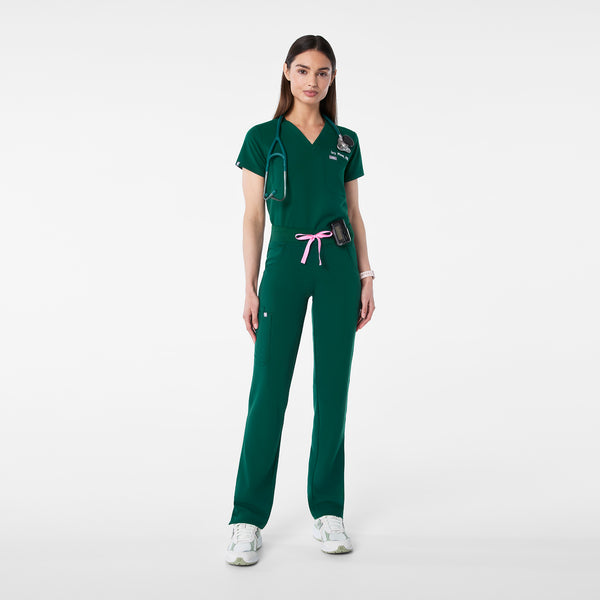 women's Forest Green Kade - Petite Cargo Scrub Pant™