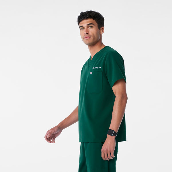 men's Forest Green Leon -  Scrub Top™