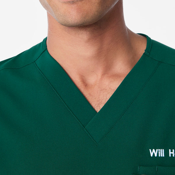 men's Forest Green Leon -  Scrub Top™