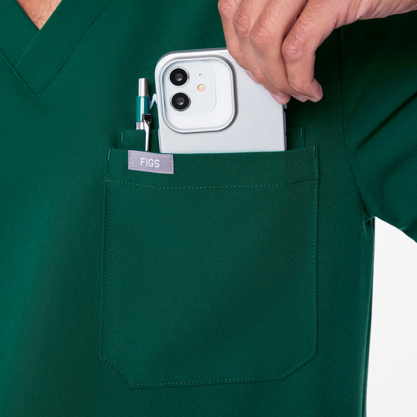 men's Forest Green Leon -  Scrub Top™