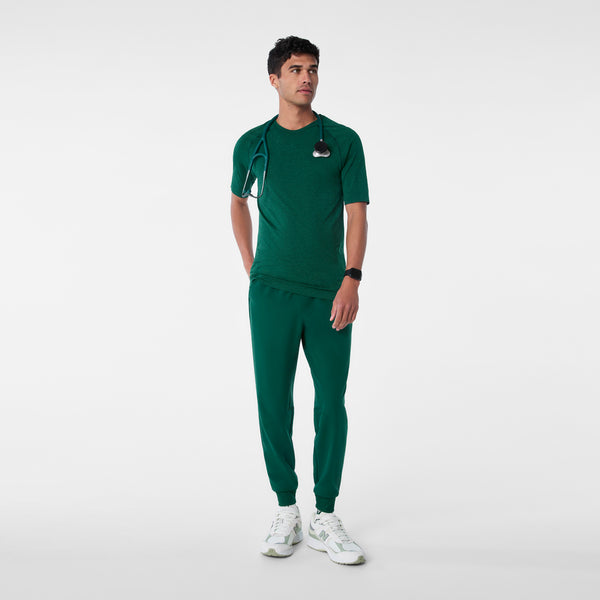 men's Forest Green Makato Seamless - Shortsleeve Underscrub