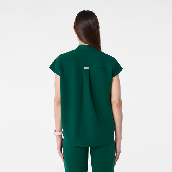 Women's Forest Green Rafaela - Oversized Scrub Top™