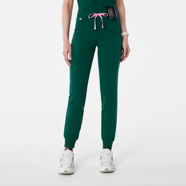 women's Forest Green Zamora - Petite Jogger Scrub Pant™