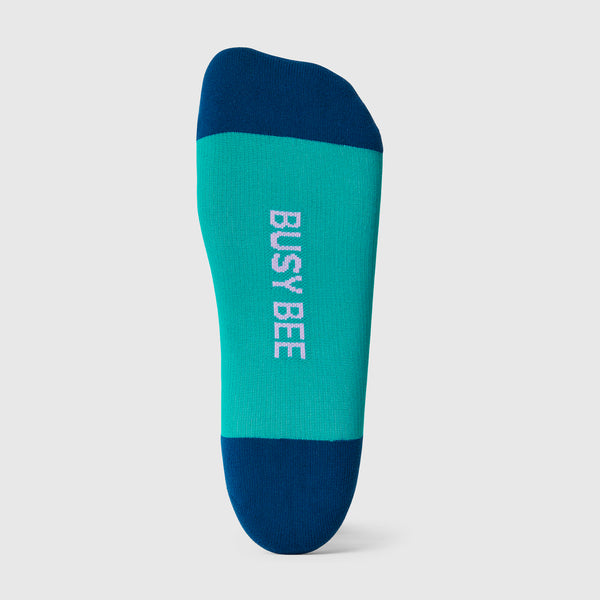 Unisex Lagoon Busy Bee - Compression Socks