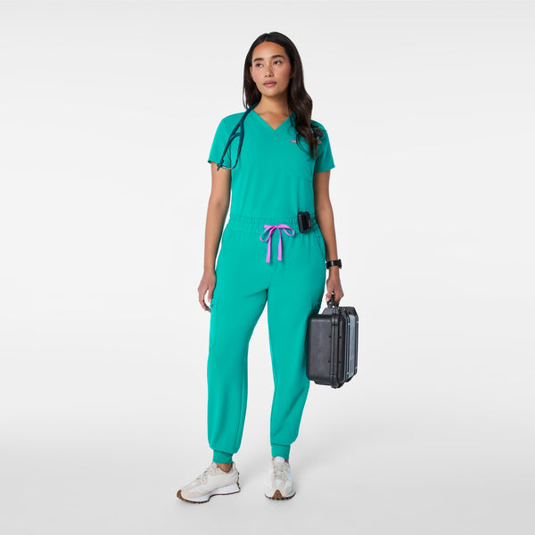 women's Lagoon High Waisted Uman Relaxed - Jogger Scrub Pant