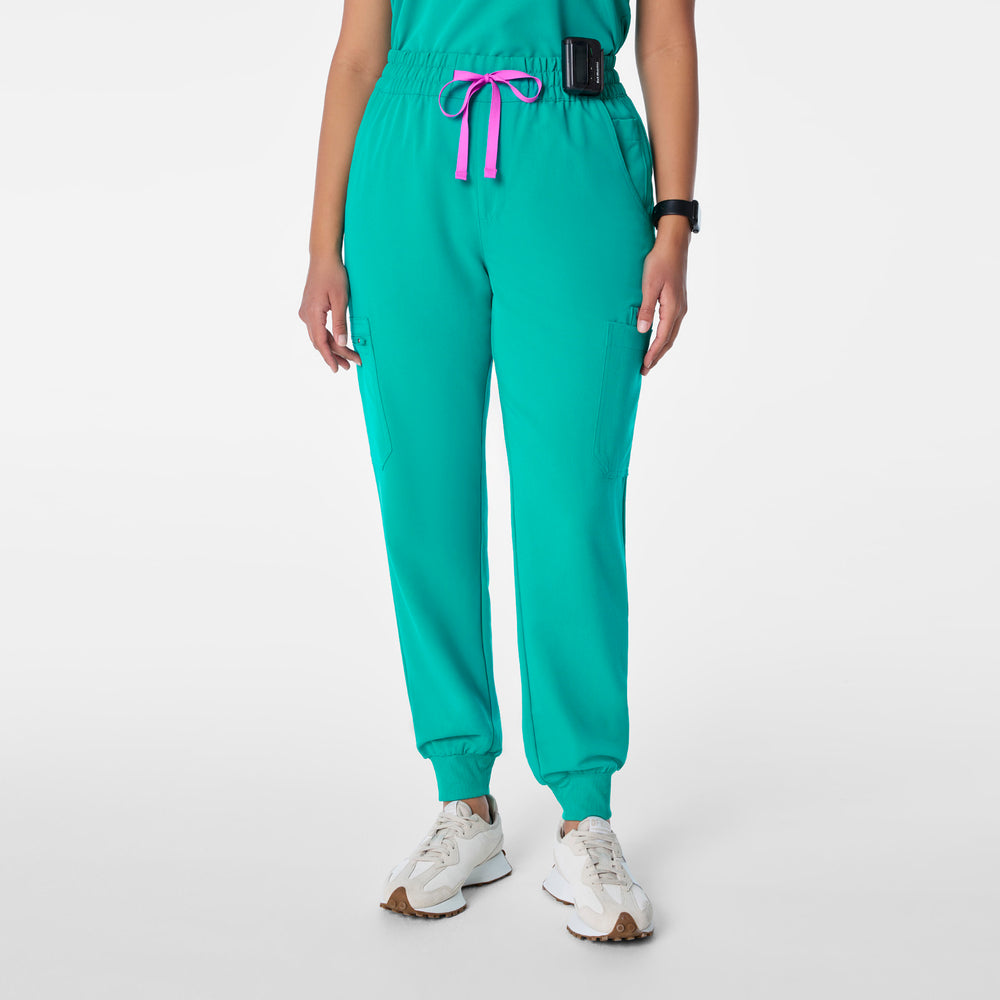 women's Lagoon High Waisted Uman Relaxed - Jogger Scrub Pant