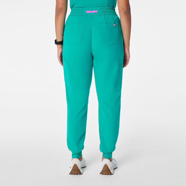 women's Lagoon High Waisted Uman Relaxed - Petite Jogger Scrub Pant