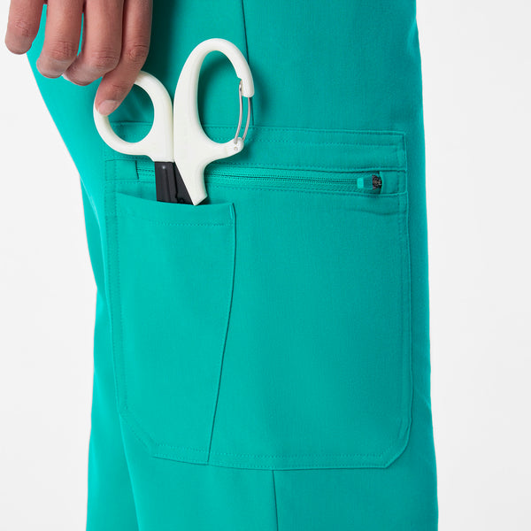 women's Lagoon High Waisted Uman Relaxed - Petite Jogger Scrub Pant