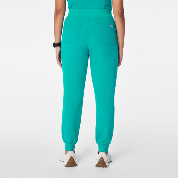 women's Lagoon High Waisted Zamora - Petite Jogger Scrub Pant™