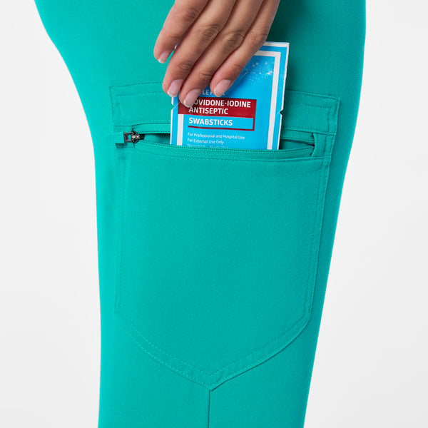 women's Lagoon High Waisted Zamora - Petite Jogger Scrub Pant™