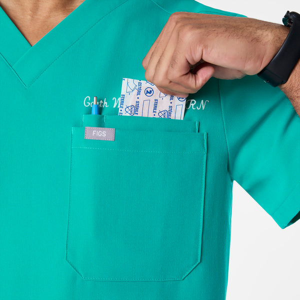 men's Lagoon Leon - Three-Pocket Scrub Top™