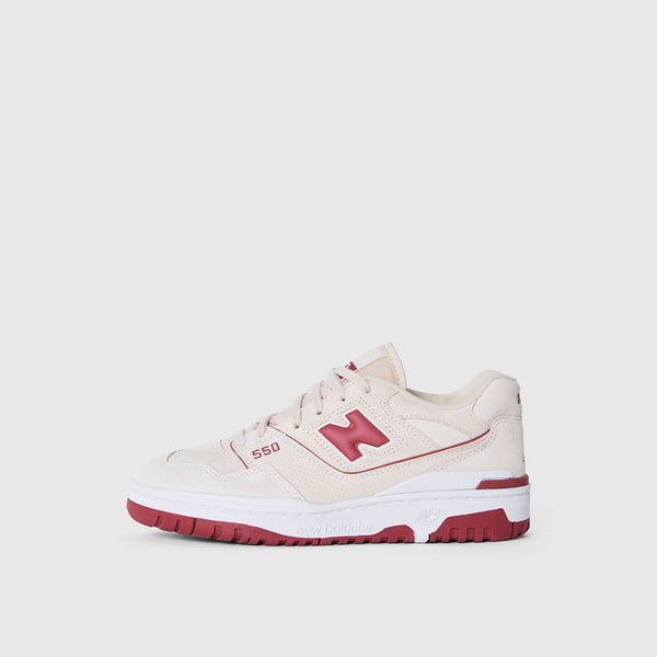 unisex Cream/Mauve FIGS | New Balance 550