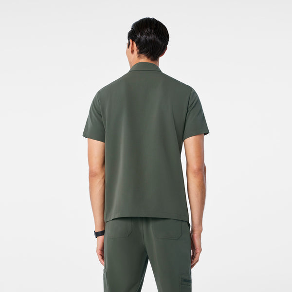men's Moss Eugene Polo - Scrub Top