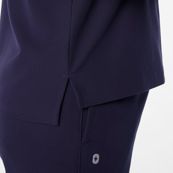 women's Navy Pagosa Relaxed V-Neck - Scrub Top