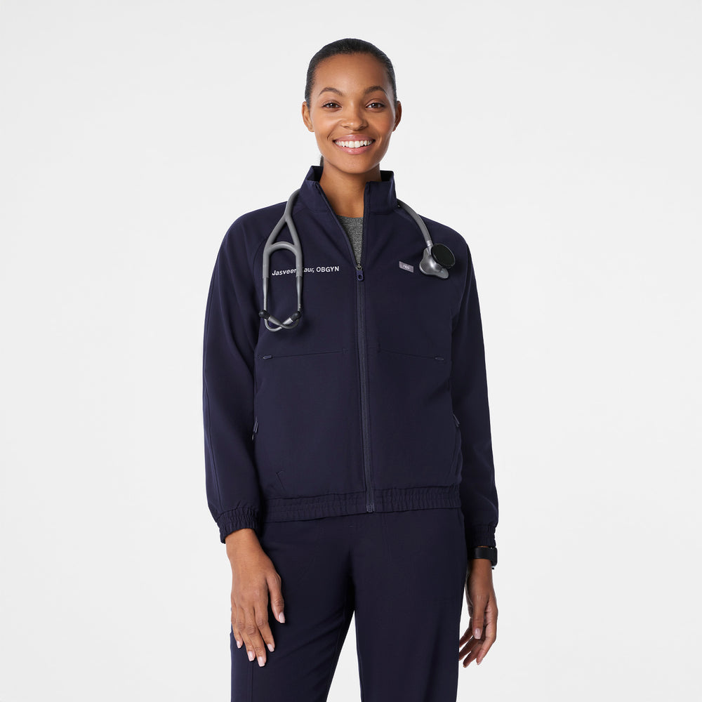 women's Navy Sydney -  Scrub Jacket