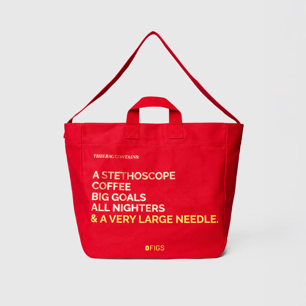 Pop Red Lunar New Year A Very Large Needle Tote