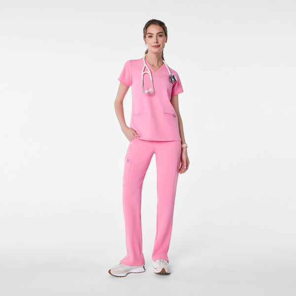 women's Sunrise Pink Casma -  Scrub Top™