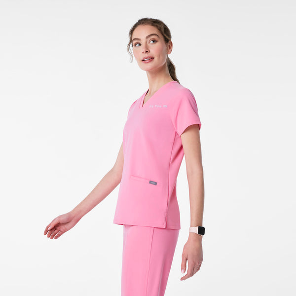 women's Sunrise Pink Casma -  Scrub Top™