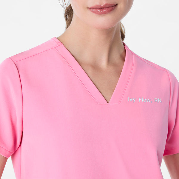women's Sunrise Pink Casma -  Scrub Top™