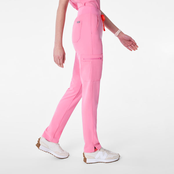 women's Sunrise Pink Yola High-Rise Slim  - Tall  Scrub Pant™