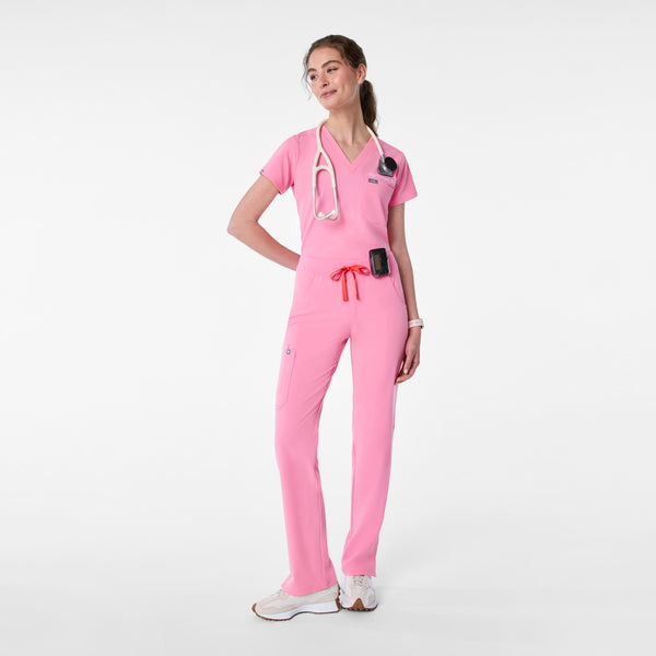 women's Sunrise Pink Kade - Straight-Leg Scrub Pant™