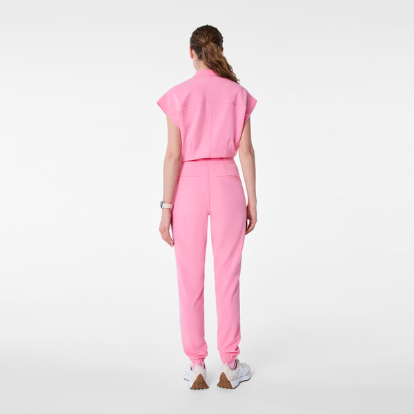 women's Sunrise Pink Rafaela Cargo - Tall ScrubJumpsuit™