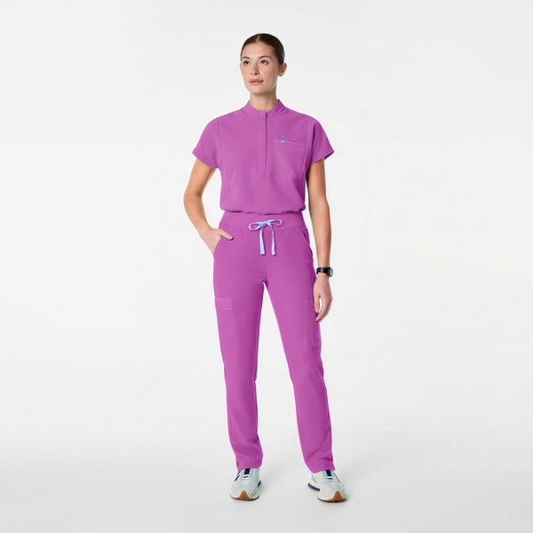 Women's Ultraberry Montex Relaxed Scrub Top