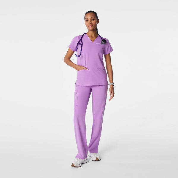 women's Wild Iris Casma - Three-Pocket Scrub Top™