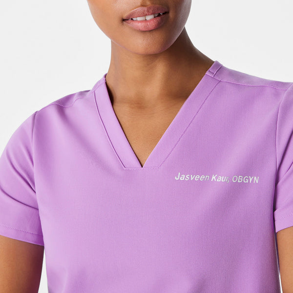 women's Wild Iris Casma - Three-Pocket Scrub Top™