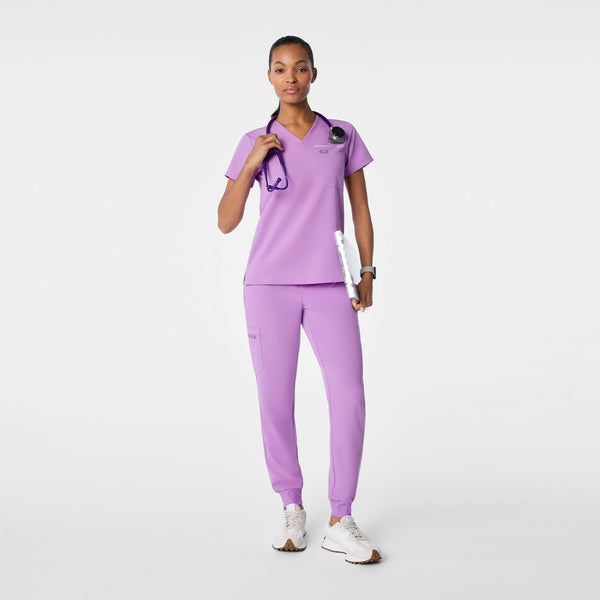 women's Wild Iris Catarina - One-Pocket Scrub Top™
