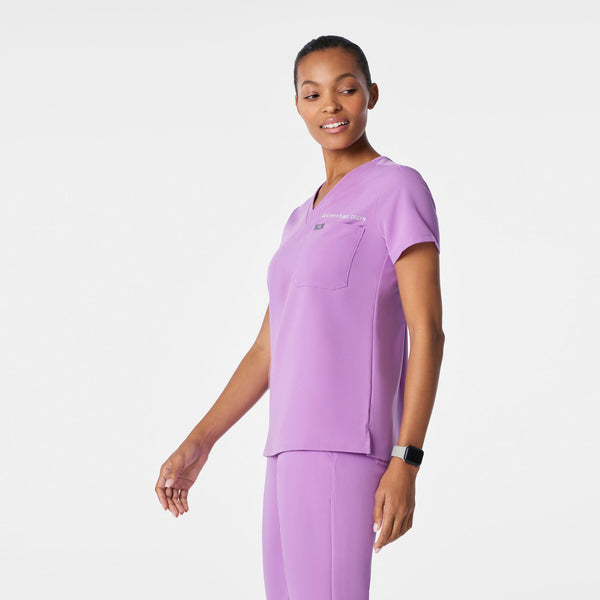 women's Wild Iris Catarina - One-Pocket Scrub Top™