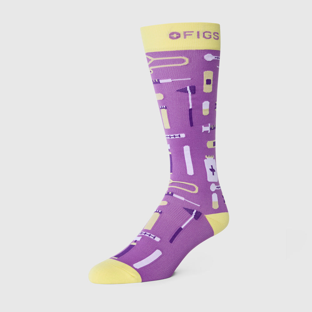 unisex Wild Iris Fully Equipped - Compression Socks