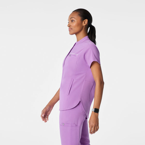 women's Wild Iris Montex Relaxed Scrub Top