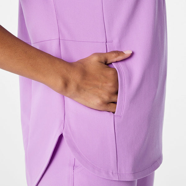 women's Wild Iris Montex Relaxed Scrub Top