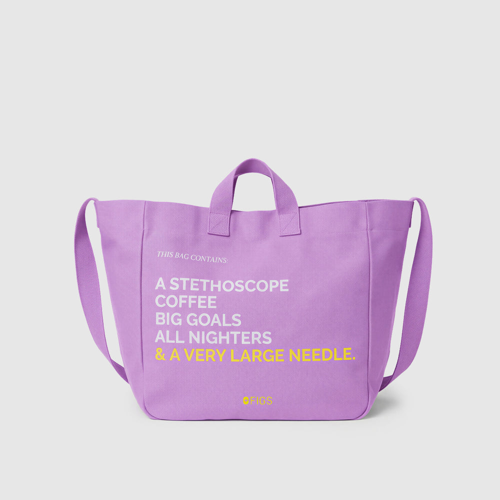 Wild Iris A Very Large Needle Tote