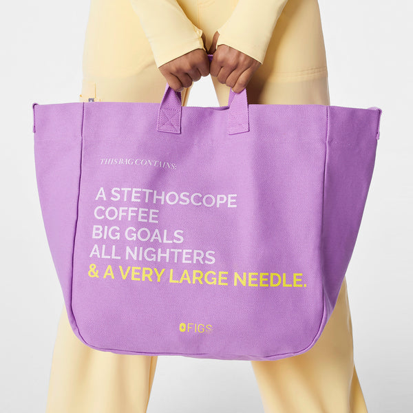 Wild Iris A Very Large Needle Tote