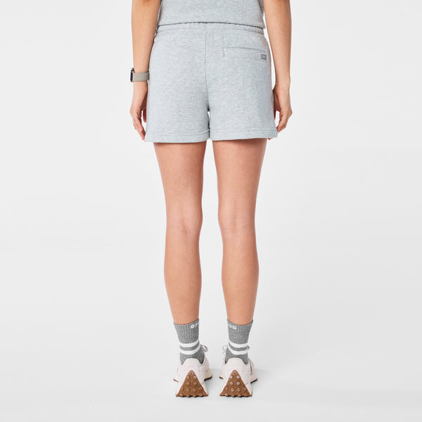 Women's Heather Grey Evelyn Sweatshorts