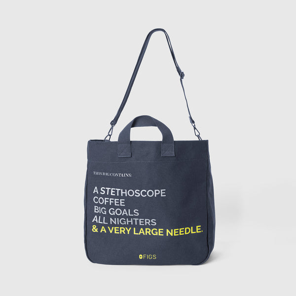 Dark Harbor A Very Large Needle - Detachable Strap Tote