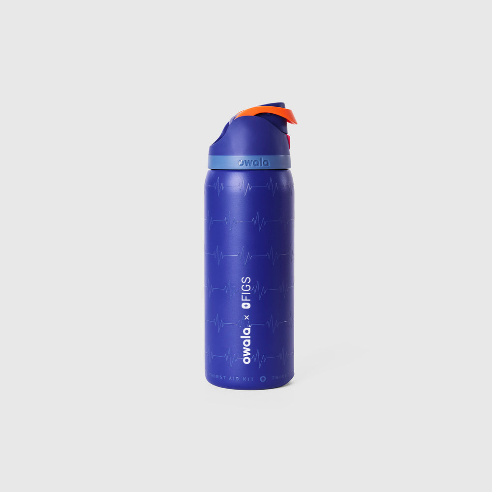 unisex Deep Royal Blue Owala® x FIGS Freesip™ - Water Bottle