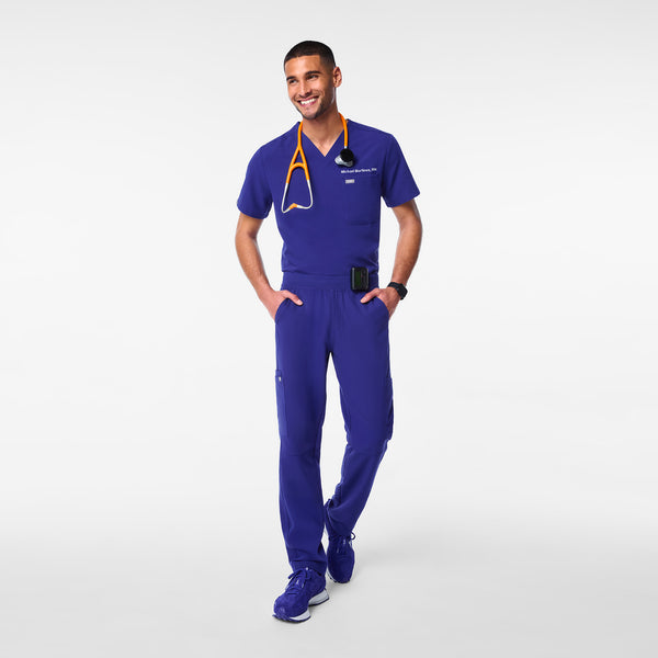 men's Deep Royal Blue Axim - Tall Cargo Scrub Pant™