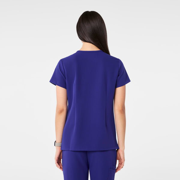 women's Deep Royal Blue Casma - Three-Pocket Scrub Top™