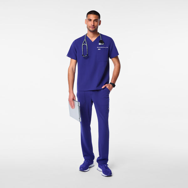 Men's Deep Royal Blue Chisec -  Scrub Top™