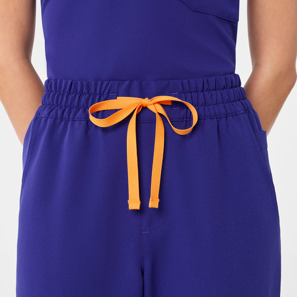 women's Deep Royal Blue High Waisted Dowa - Scrub Pants