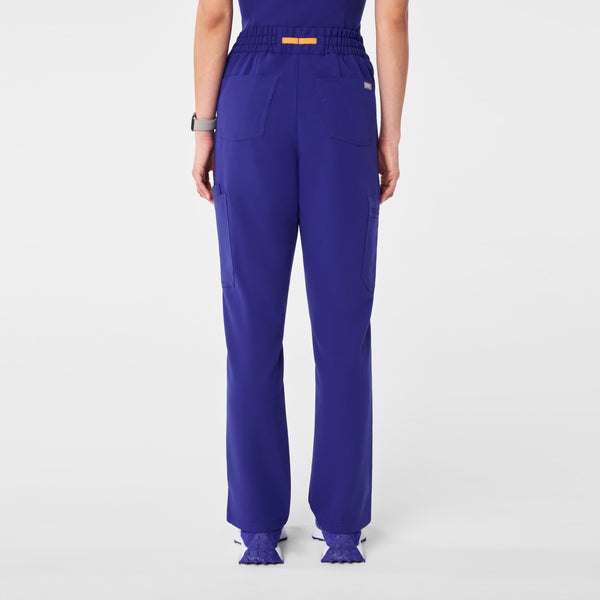 women's Deep Royal Blue High Waisted Dowa - Scrub Pants
