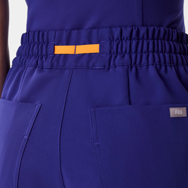 women's Deep Royal Blue High Waisted Dowa - Scrub Pants