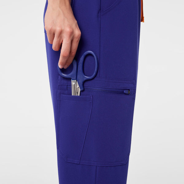 women's Deep Royal Blue High Waisted Dowa - Scrub Pants